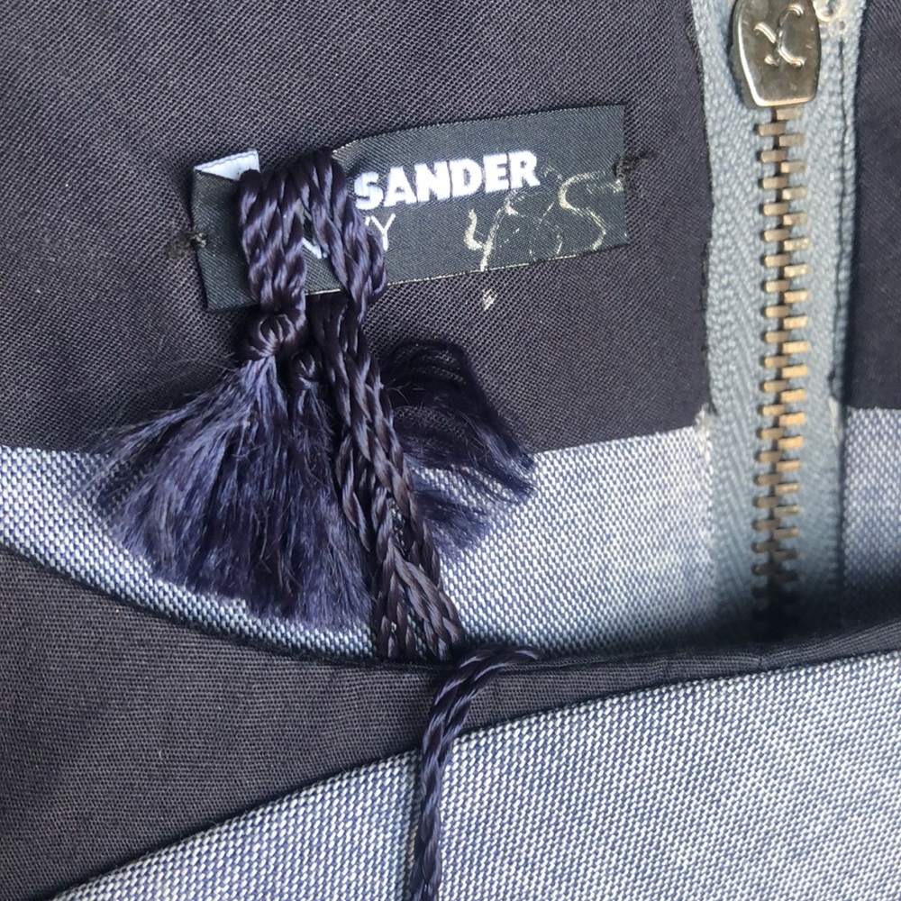 JIL SANDER Navy Cotton Top - Picture 9 of 9